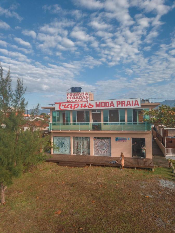 Pousada Pegadas Na Areia Palhoça Exterior foto