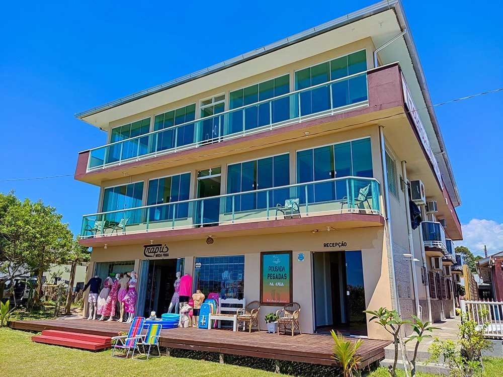 Pousada Pegadas Na Areia Palhoça Exterior foto